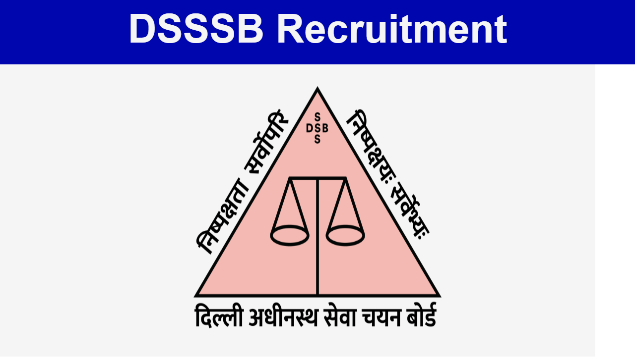 DSSSB Jobs Notification 2023 Apply Online for 2354 Stenographer, Jr